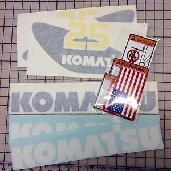 ANY Komatsu Forklift FULL Decal/Sticker Kit #1 image
