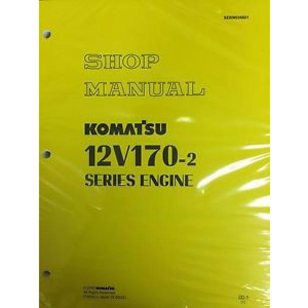 Komatsu 12V170-2  Series Engine Factory Shop Service Repair Manual #1 image