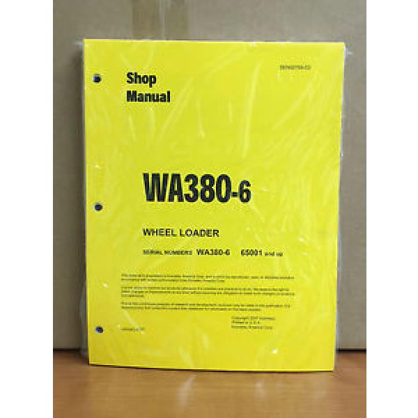 Komatsu WA380-6 Wheel Loader Shop Service Repair Manual (H65001 &amp; up) #1 image