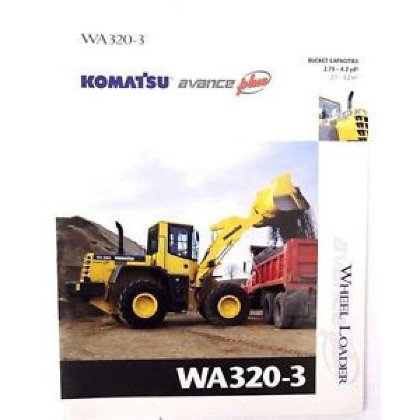 Komatsu WA320-3 Wheel Loader Original Sales/specification Brochure #1 image