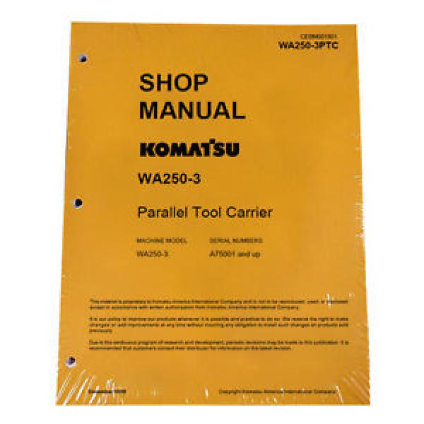 Komatsu WA250-3 Wheel Loader Service Repair Manual #2 #1 image