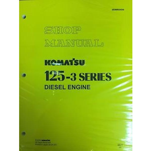 Komatsu 125-3 Series Engine Factory Shop Service Repair Manual #1 image