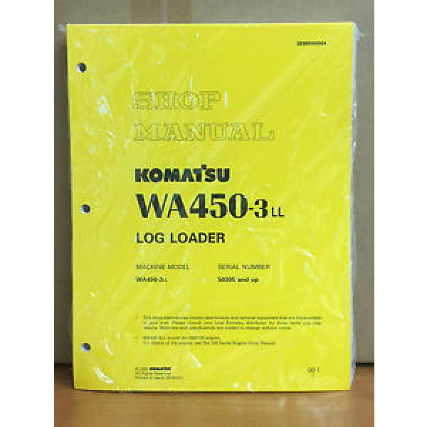 Komatsu WA450-3LL Log Loader Shop Service Repair Manual #1 image