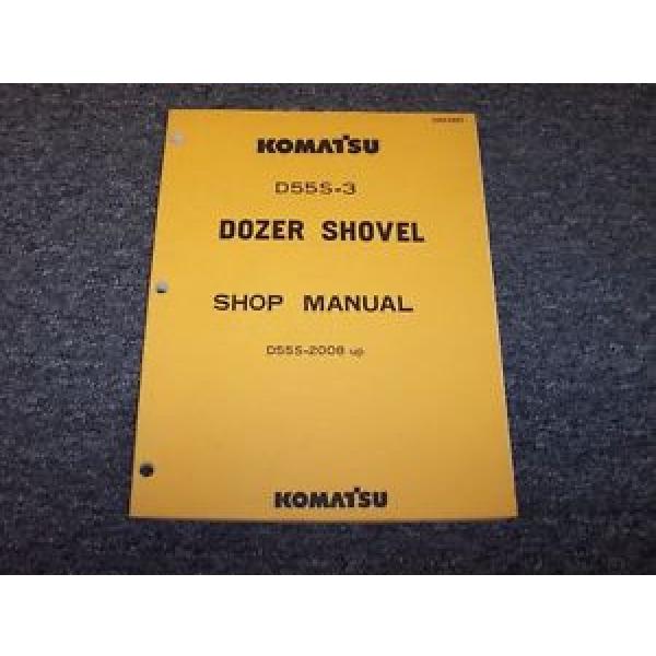 Komatsu D55S-3 Track Loader Crawler Dozer Shovel Shop Service Repair Manual Book #1 image