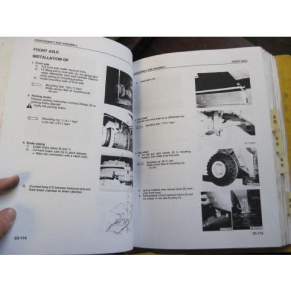 Komatsu OEM WA450-2 SHOP REPAIR SERVICE Manual Book #10 image