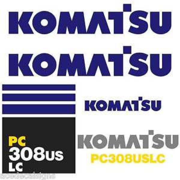 PC308USLC Decals PC308US Stickers Komatsu Decals Komatsu Stickers- New Decal Kit #1 image