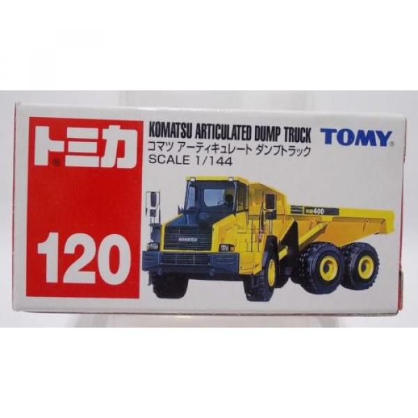 Tomy 2002 Tomica Komatsu Articulated Dump Truck Scale 1/144 No.120 #1 image