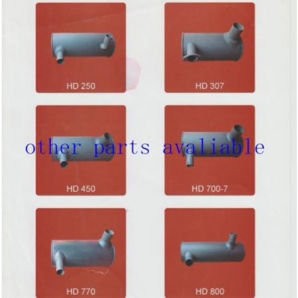 6204-11-5253 muffler fits for KOMATSU EXCVAVATOR pc60-5 pc80-3 4d95l-1 #10 image