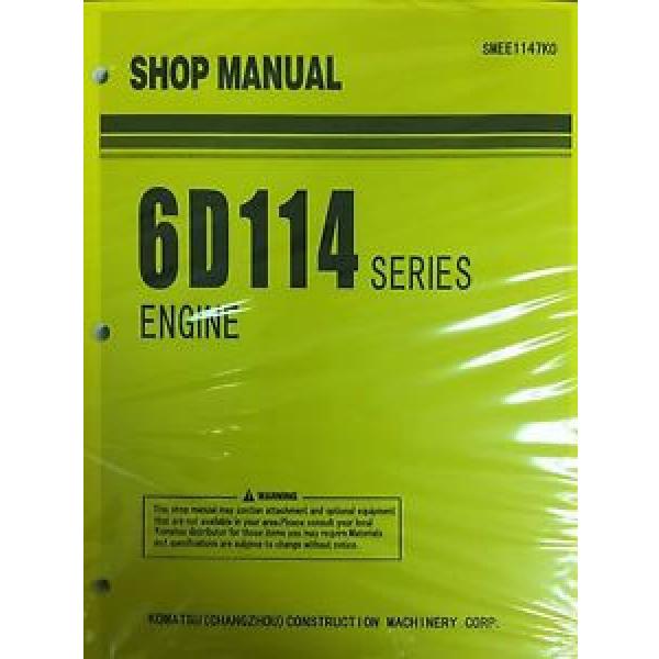 Komatsu 6D114 Series Engine Factory Shop Service Repair Manual #1 image