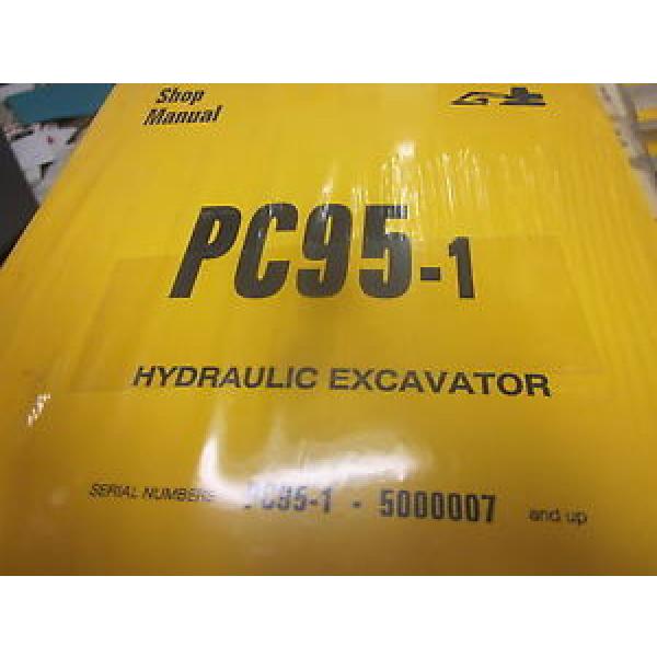 Komatsu PC95-1 Hydraulic Excavator Repair Shop Manual #1 image