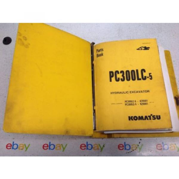 Komatsu PC300LC-5, Hydraulic Excavator Parts Book BEPB207071 #1 image