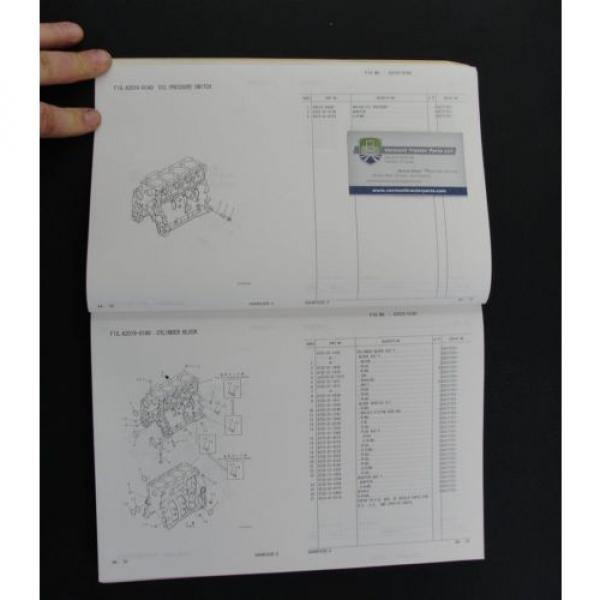 Komatsu D39EX-21 bulldozer parts book manual PEPB080600 #3 image