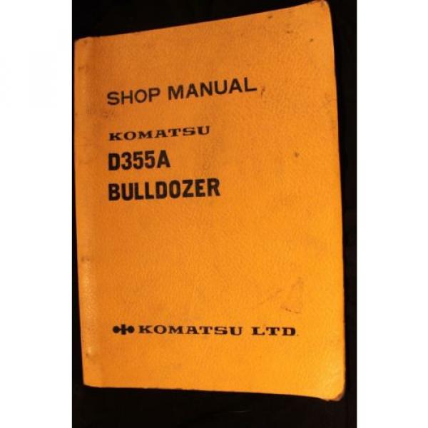Komatsu attachment book shop Manual Catalog dozer crawler D355A #6 image