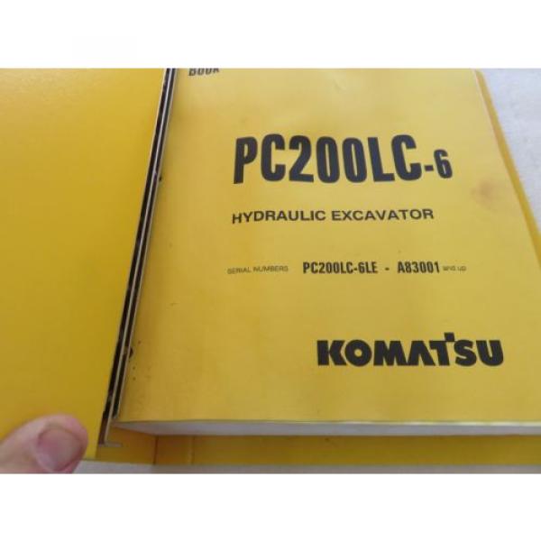 Komatsu - PC200LC-6 - Hydraulic Excavator Parts Manual BEPB001702 #6 image