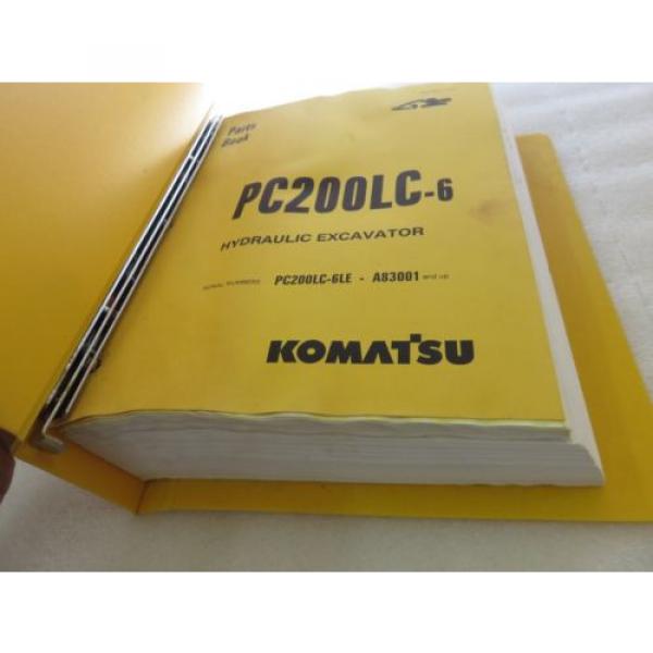 Komatsu - PC200LC-6 - Hydraulic Excavator Parts Manual BEPB001702 #7 image