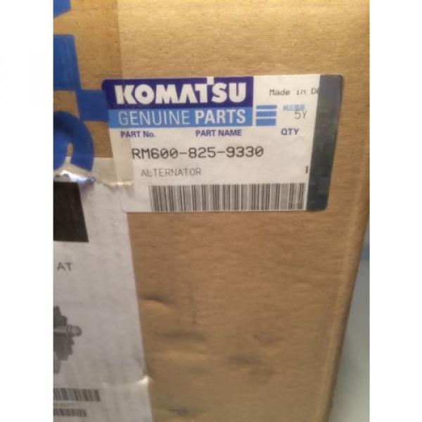 Komatsu Lichtmaschine 600-825-9330 / 24V #5 image