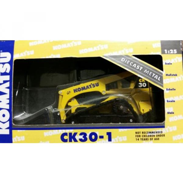 KOMATSU CK30-1 COMPACT TRACKED LOADER 1:25  NIB #1 image