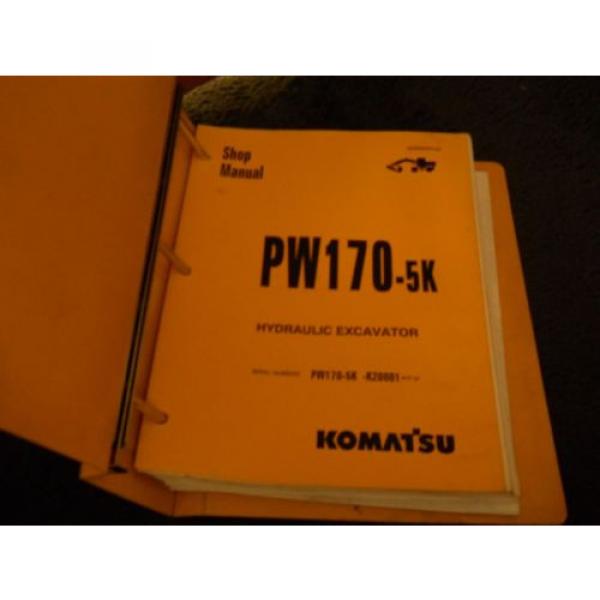 Komatsu PW170-5K shop manual #2 image