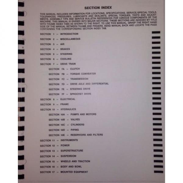 International Dresser Komatsu TD15E Dozer Crawler CHASSIS Shop SERVICE Manual IH #4 image