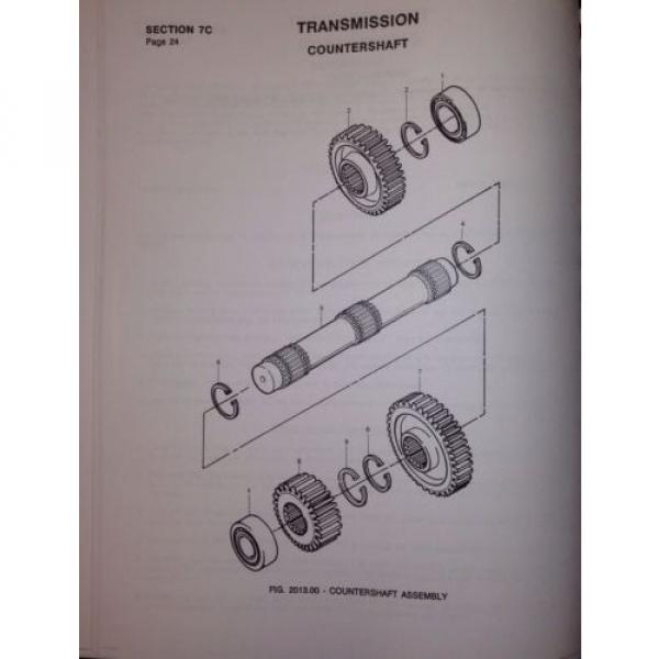 International Dresser Komatsu TD15E Dozer Crawler CHASSIS Shop SERVICE Manual IH #8 image