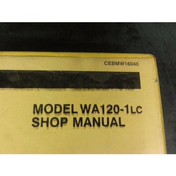 Komatsu WA120-1LC Wheel Loader Shop Manual #2 image