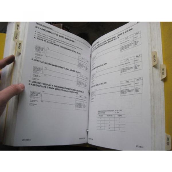 Pair of OEM Komatsu WA250PT-3MC PARTS and SHOP REPAIR SERVICE Manual Books #8 image