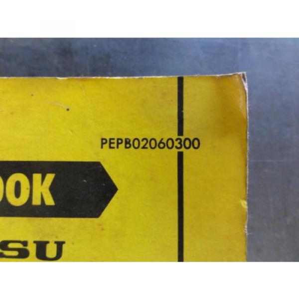 Komatsu PC220-3, PC220LC-3 Hydraulic Excavator Parts Book  PEPB02060300 #3 image