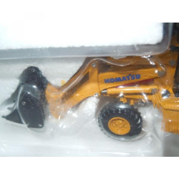 Komatsu WB146 Backhoe/Loader With Work Tools By First Gear 1/50th Scale #7 image