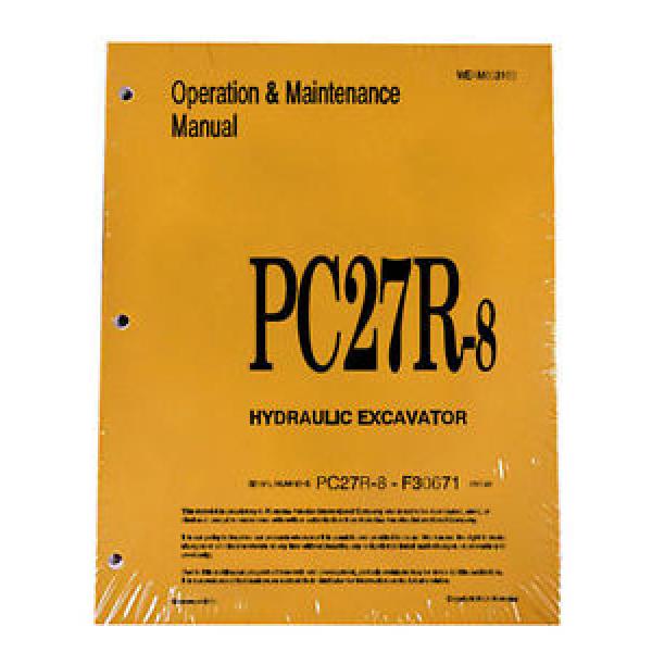 Komatsu PC27R-8 Operation &amp; Maintenance Manual Excavator Owners Book #2 #1 image