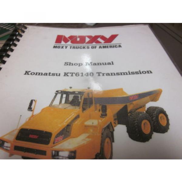 Moxy Komatsu KT6140 Transmission Shop Manual #1 image