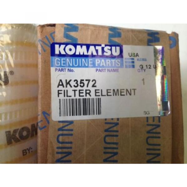 Komatsu  AK3572 Hydraulic Oil Filter #4 image