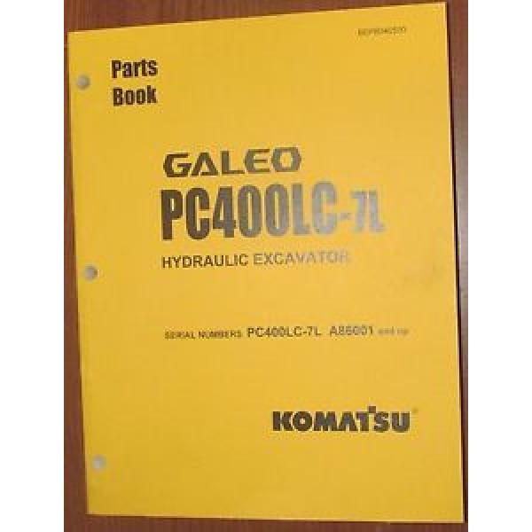 PARTS MANUAL FOR PC400LC-7L SERIAL A86000 AND UP KOMATSU CRAWLER EXCAVATOR #1 image
