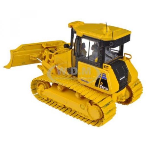 KOMATSU D51PXi-22 DOZER WITH HITCH 1/50 DIECAST MODEL BY FIRST GEAR 50-3283 #2 image
