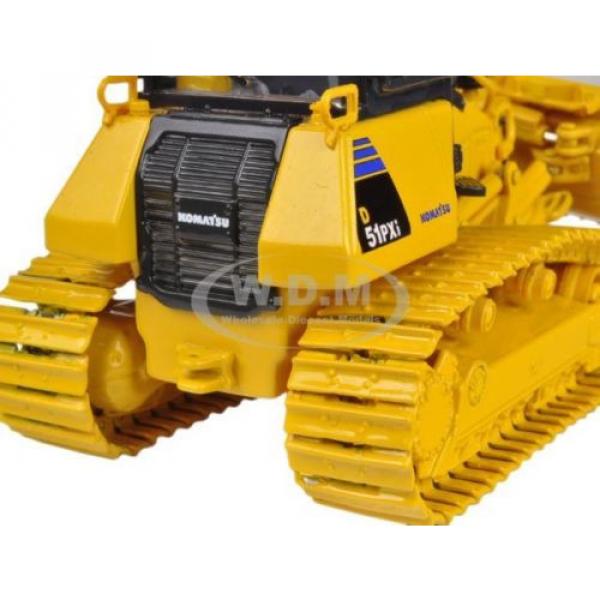 KOMATSU D51PXi-22 DOZER WITH HITCH 1/50 DIECAST MODEL BY FIRST GEAR 50-3283 #3 image