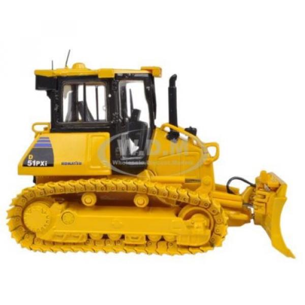 KOMATSU D51PXi-22 DOZER WITH HITCH 1/50 DIECAST MODEL BY FIRST GEAR 50-3283 #4 image
