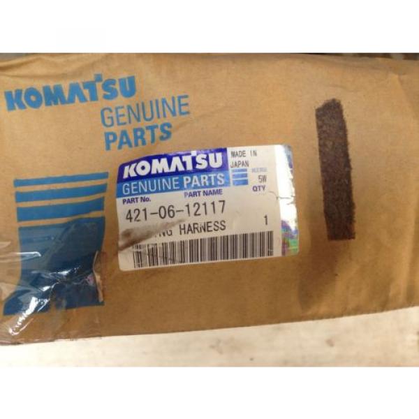 Genuine Komatsu Wiring Harness Pt# 421-06-12117 Applicable To WA450 &amp; WA470. #1 image