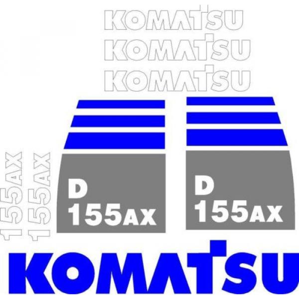 Komatsu Decals for Backhoes, Wheel Loaders, Dozers, Mini-excavators, and Dumps #8 image