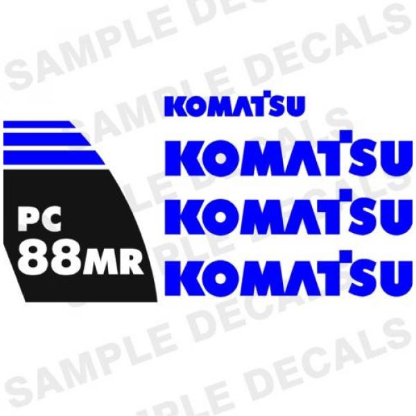 Komatsu Decals for Backhoes, Wheel Loaders, Dozers, Mini-excavators, and Dumps #9 image