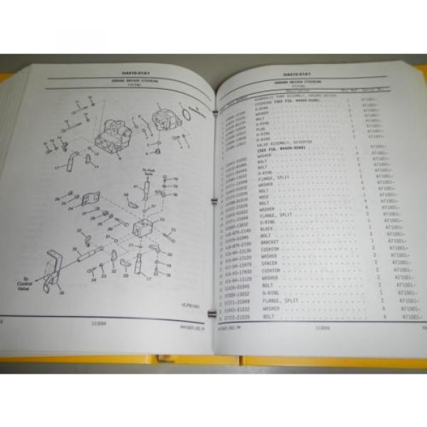 Komatsu WA250-3MC Wheel Loader Parts Book Catalog Manual BEPB008201 #2 image