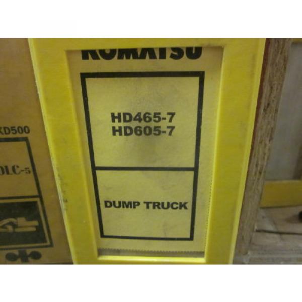 Komatsu HD465-7 HD605-7 Dump Truck Repair Shop Manual #1 image