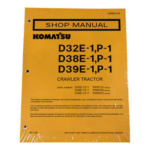 Komatsu D32E-1, D32P-1, D38E-1, D38P-1, D39E-1, D39P-1 Dozer Service Manual #1 image
