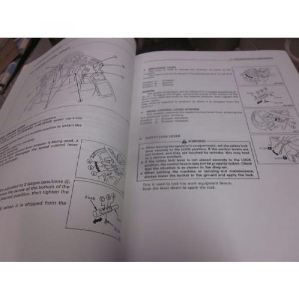 Komatsu WA900-3 Wheel Loader Operation &amp; Maintenance Manual s/n 50009 &amp; Up #2 image