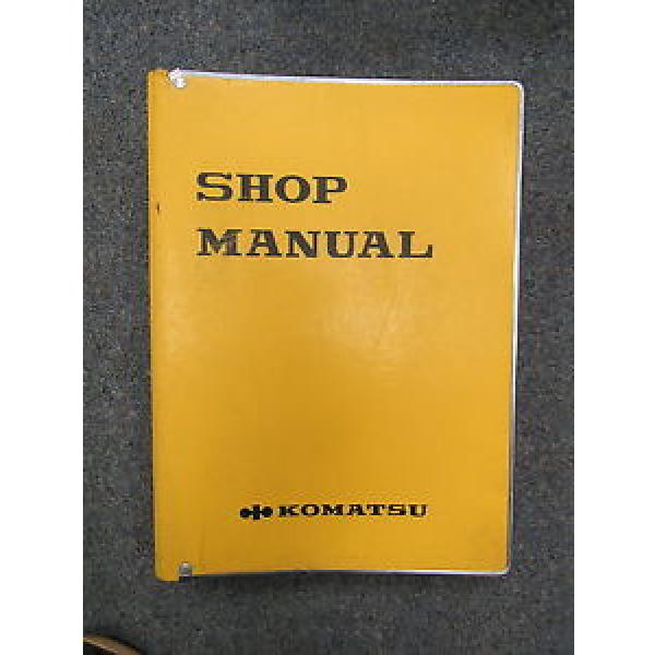 Komatsu D355A-3 Bulldozer Shop Service Manual SEBM0195B09 1986 #1 image