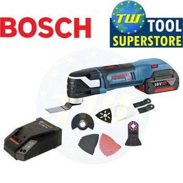 Bosch GOP18V-EC Brushless Oscillating Multi Tool 1x 3.0Ah Charger &amp; Accessories #1 image