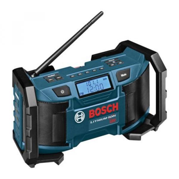 Bosch PB180 Compact AM/FM Radio Jobsite 18V Li-Ion Battery AC/DC Lithium-Ion #2 image