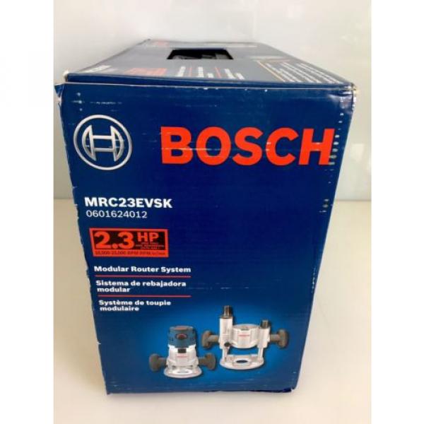 Bosch MRC23EVSK 2.3 HP Combination Plunge  Fixed-Base Variable Speed Router Pack #2 image