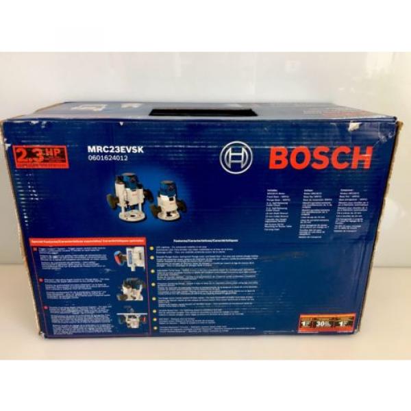 Bosch MRC23EVSK 2.3 HP Combination Plunge  Fixed-Base Variable Speed Router Pack #3 image