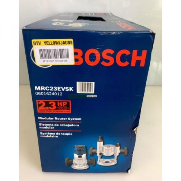 Bosch MRC23EVSK 2.3 HP Combination Plunge  Fixed-Base Variable Speed Router Pack #4 image