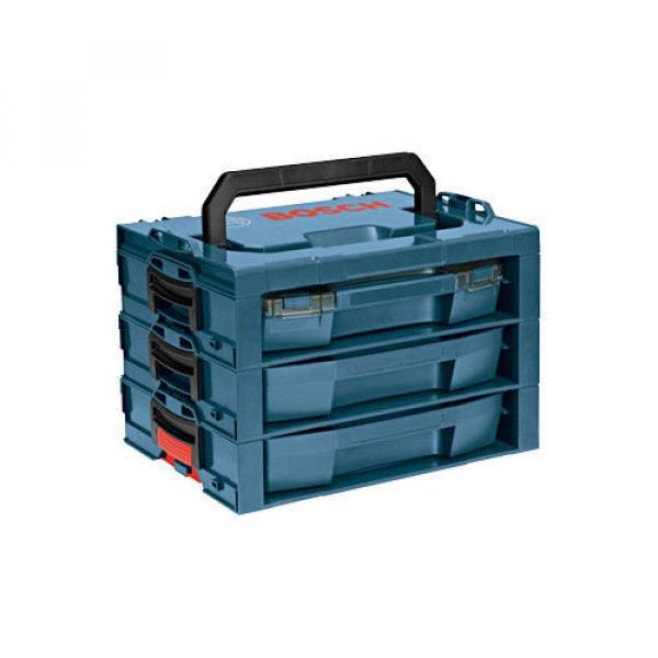 Bosch L-RACK Organized shelf system + drawers + handle Click &amp; Go Case LBoxx #1 image
