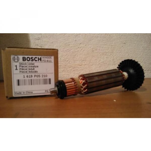 BOSCH ARMATURE FOR GWS7-100 (210) MOTOR ANKER ROTOR 1619p05210 #1 image